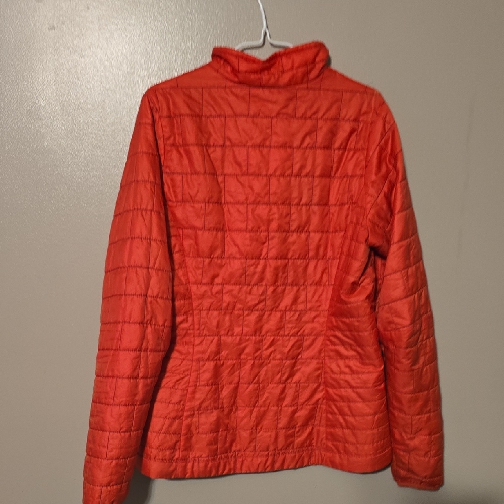 Patagonia Orange Quilted Lightweight Puffer Jacket - Picture 2 of 4